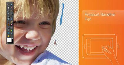 Wacom Bamboo Fun Medium Pen & Touch Silver Tablet