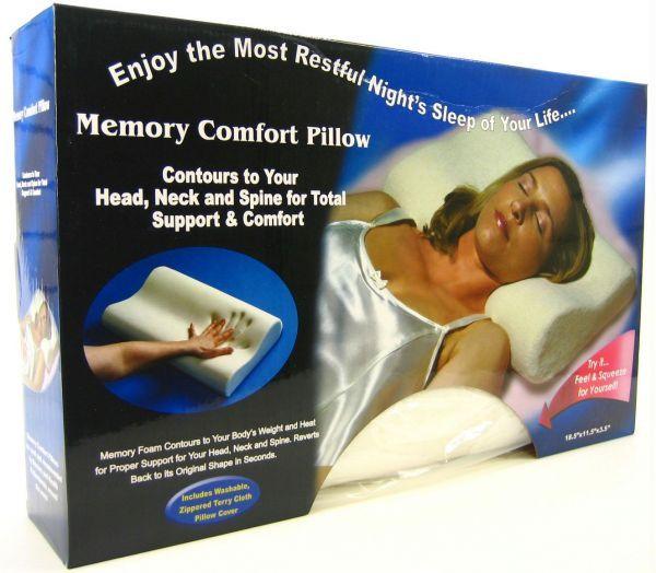 Original Memory Foam Pillow Comfort Cloud Neck