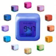 Ultimate Dice 7 Colour Changing Digital Alarm Clock
