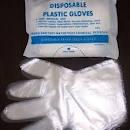 100 Thin Disposable Polythene Transparent Plastic Gloves Kitchen Food