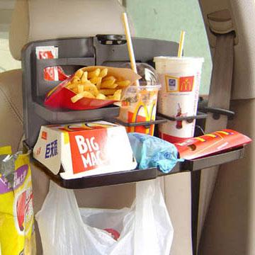 Car Interior Styling & Comfort food Drink multifunction folding tray 