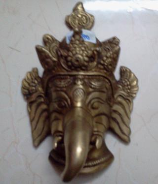Lord Ganesh Idol in Antique Piece