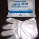 500 Thin Disposable Polythene Transparent Plastic Gloves Kitchen Food