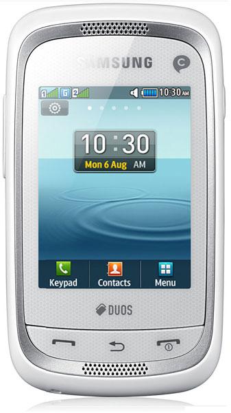 New Samsung Champ NEO DUOS C3262 Dual Sim GSM+GSM Touch Mobile Phone