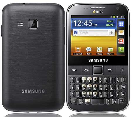 New Samsung Galay Y Pro Duos B5512 Dual Sim GSM+GSM Android2.3 Mobile 3G,WiFi