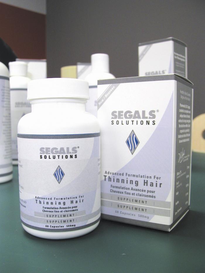 Segals 4-Step Damaged/Dry Hair & Hair Loss Control Program