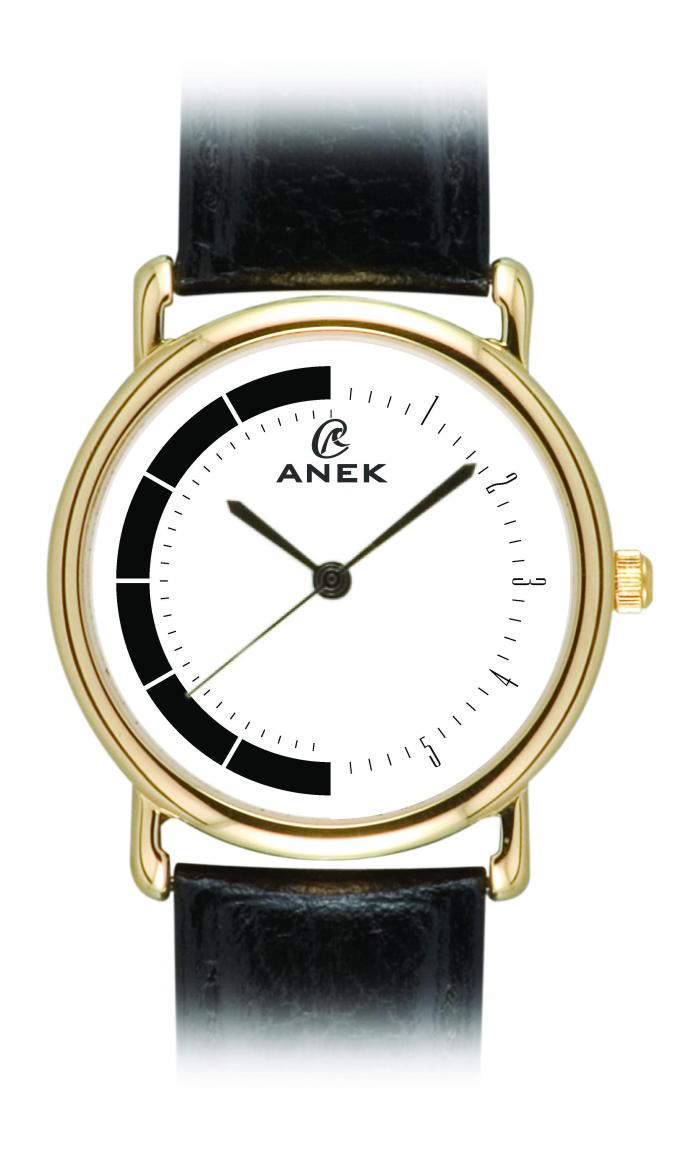 Anek Gold Plated Formal Mens Watch -SY001D01L01