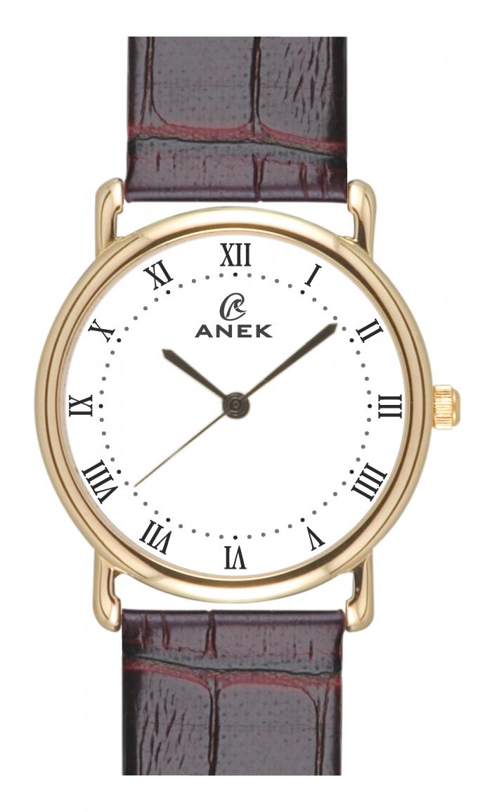 Anek Gold Plated Formal Mens Watch -SY001D02L04