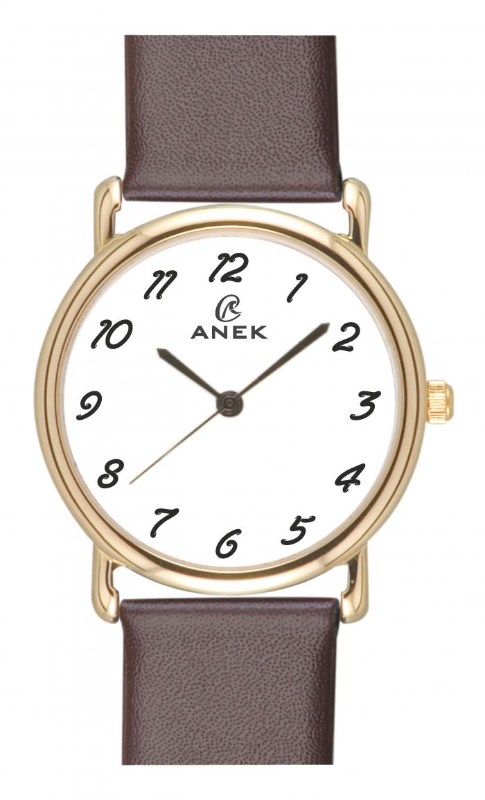 Anek  Gold Plated Formal Mens Watch -SY001D03L03