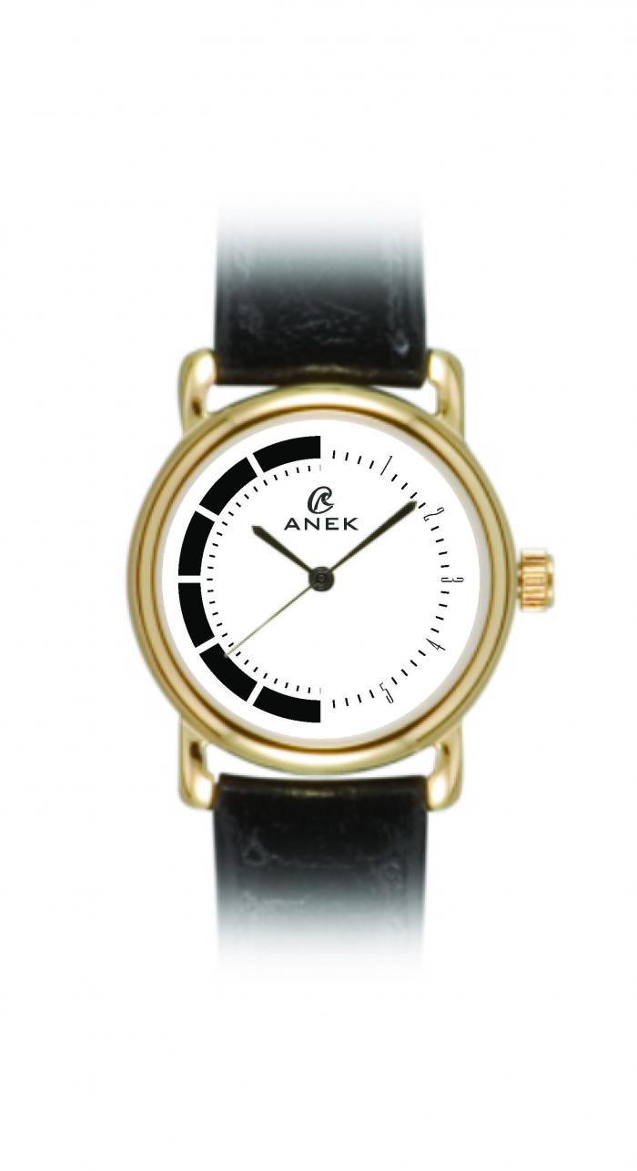 Anek  Gold Plated Formal Womens Watch-SY001LD05LL01
