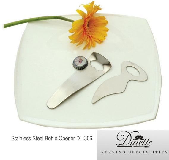 Dinette Stainless Steel Bottle Opener D - 306