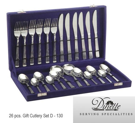 Dinette 26 pcs. Gift Cutlery Set D - 130
