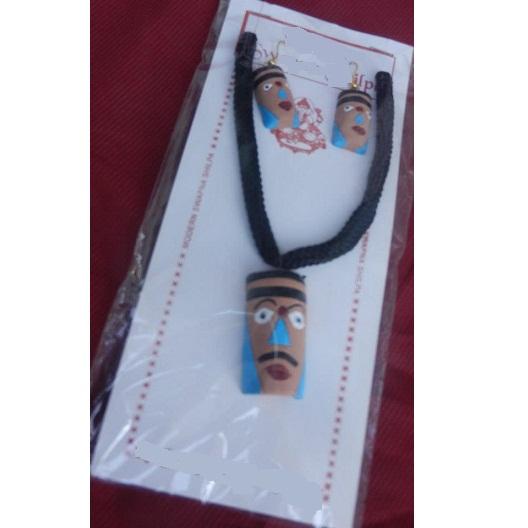 Ethnic Terracotta Neck and Earring set