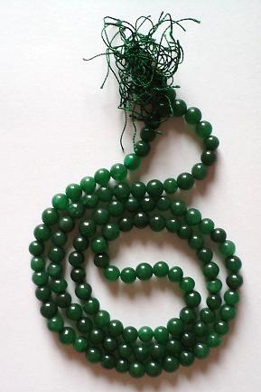 Green(Hara Hakik)Agate Mala