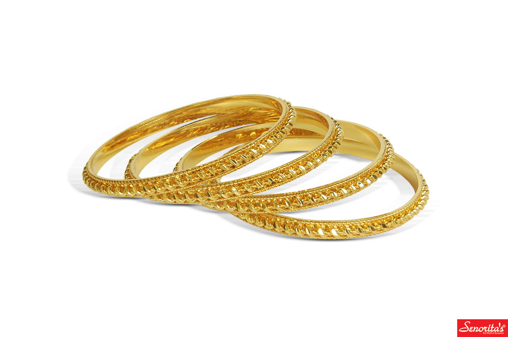 SENORITAS Designer Handmade Gold Bangle 3003